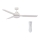 Lucci air 213055 - LED Stropní ventilátor SHOALHAVEN GX53/17W/230V pavlovnie/bílá pr. 142 cm + dálkové ovládání