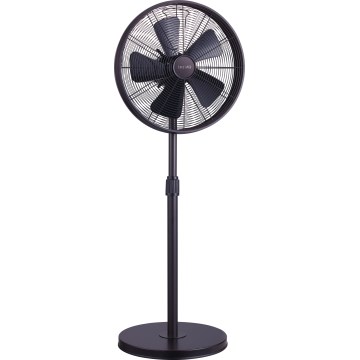 Lucci Air 213115EU - Stojanový ventilátor BREEZE černá pr. 46 cm