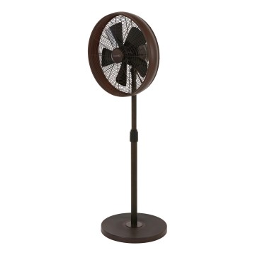 Lucci Air 213116EU - Stojanový ventilátor BREEZE hnědá pr. 46 cm