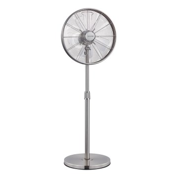 Lucci Air 213117EU - Stojanový ventilátor BREEZE matný chrom pr. 46 cm