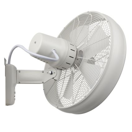 Lucci Air 213128EU - Nástěnný ventilátor BREEZE 55W/230V bílá + dálkové ovládání