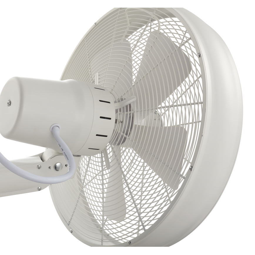 Lucci Air 213128EU - Nástěnný ventilátor BREEZE 55W/230V bílá + dálkové ovládání