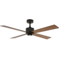 Lucci air 213170 - LED Stropní ventilátor NEWPORT wenge/hnědá + dálkové ovládání