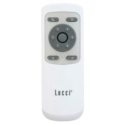 Lucci Air 21318349 - LED Stmívatelný stropní ventilátor ATLANTA 1xGX53/12W/230V pr. 142 cm černá + dálkové ovládání