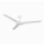 Lucci Air 21321549 - Stropní ventilátor ABYSS pr. 142 cm IP66 bílá + dálkové ovládání