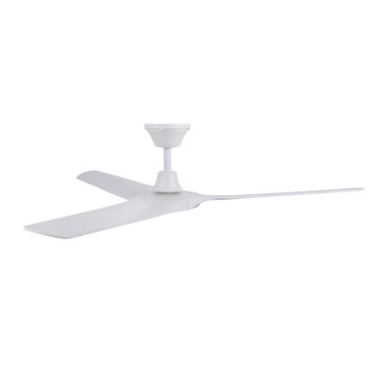 Lucci Air 21321549 - Stropní ventilátor ABYSS pr. 142 cm IP66 bílá + dálkové ovládání