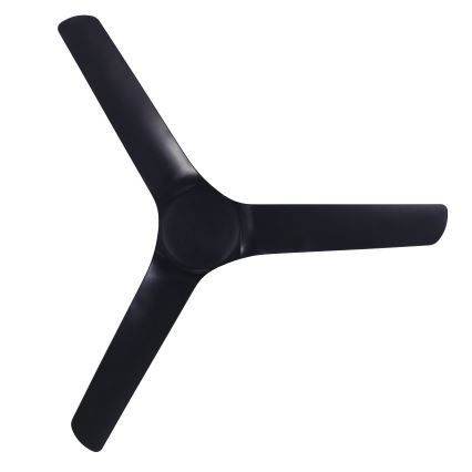 Lucci Air 21321649 - Stropní ventilátor ABYSS pr. 142 cm IP66 černá + dálkové ovládání