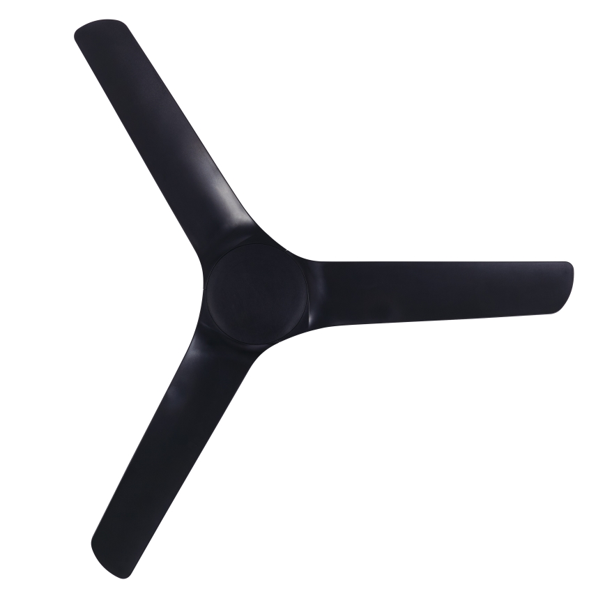 Lucci Air 21321649 - Stropní ventilátor ABYSS pr. 142 cm IP66 černá + dálkové ovládání