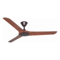 Lucci Air 21321749 - Stropní ventilátor ABYSS pr. 142 cm IP66 hnědá + dálkové ovládání