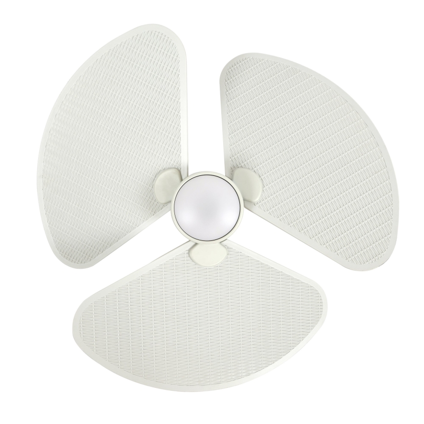 Lucci Air 21325449 - LED Stmívatelný stropní ventilátor SABLE 1xGX53/12W/230V 3000/4000/5000K pr. 91,5 cm krémová + dálkové ovládání