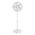 Lucci Air 21326449 - Stojanový ventilátor GLIDE 36W/230V pr. 45 cm bílá