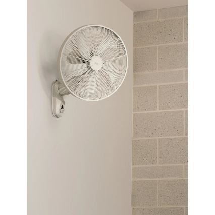 Lucci Air 21326649 - Nástěnný ventilátor GLIDE 36W/230V pr. 45 cm bílá + dálkové ovládání