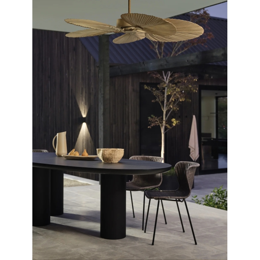 Lucci Air 21326849 - Stropní ventilátor BALI pr. 132 cm béžová + dálkové ovládání