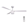 Lucci air 213280 - Stropní ventilátor PEREGRINE 1xGX53/12W/230V bílá + dálkové ovládání