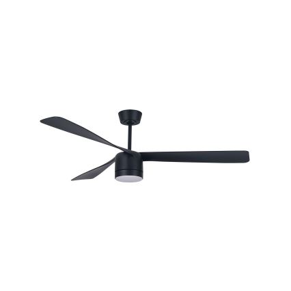 Lucci air 213281 - Stropní ventilátor PEREGRINE 1xGX53/12W/230V černá + dálkové ovládání