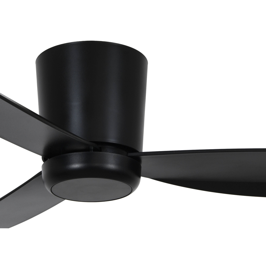 Lucci air 21610749 - LED Stmívatelný stropní ventilátor ARRAY 1xGX53/12W/230V černá + dálkové ovládání