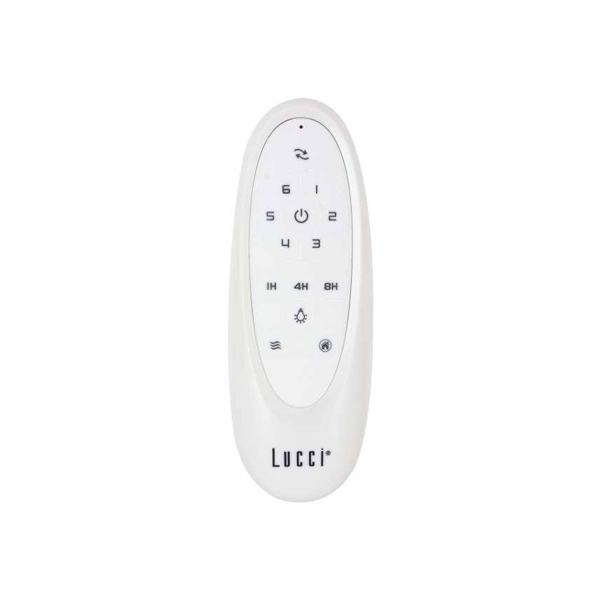 Lucci air 21610749 - LED Stmívatelný stropní ventilátor ARRAY 1xGX53/12W/230V černá + dálkové ovládání