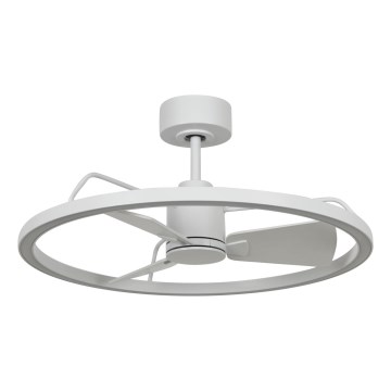 Lucci Air 21612286 - LED Stmívatelný stropní ventilátor CESSNA LED/36W/230V 3000/4000/5000K bílá + dálkové ovládání