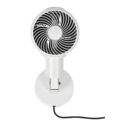 Lucci Air 21612549 - Nástěnný ventilátor JET 32W/230V bílá + dálkové ovládání