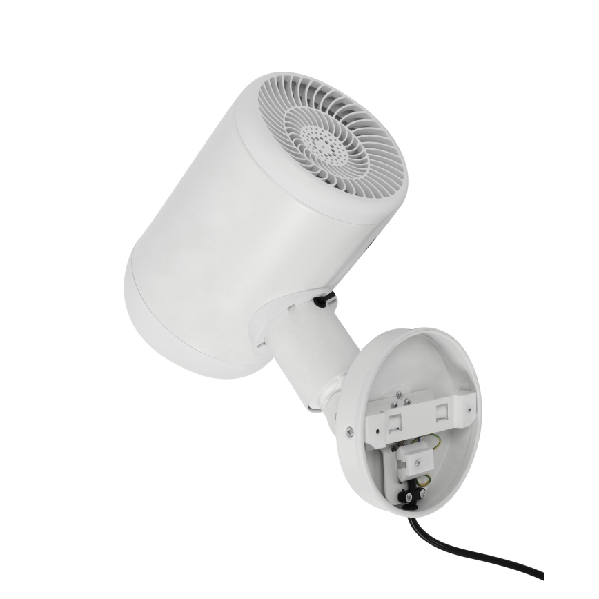 Lucci Air 21612549 - Nástěnný ventilátor JET 32W/230V bílá + dálkové ovládání