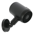 Lucci Air 21612649 - Nástěnný ventilátor JET 32W/230V černá + dálkové ovládání