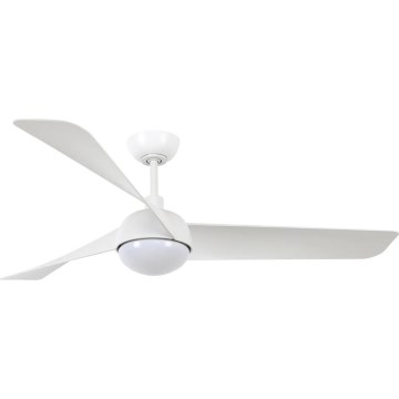 Lucci Air 21617049 - LED Stmívatelný stropní ventilátor OSPREY 1xGX53/12W/230V pr. 132 cm bílá + dálkové ovládání