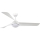 Lucci Air 21617049 - LED Stmívatelný stropní ventilátor OSPREY 1xGX53/12W/230V pr. 132 cm bílá + dálkové ovládání