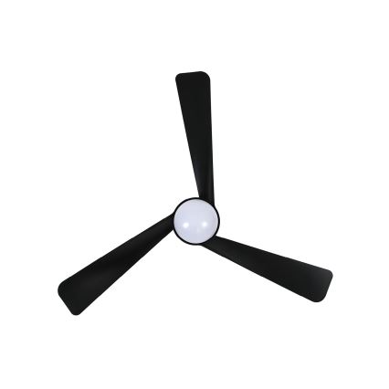 Lucci Air 21617149 - LED Stmívatelný stropní ventilátor OSPREY 1xGX53/12W/230V pr. 132 cm černá + dálkové ovládání