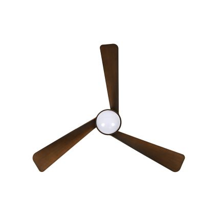 Lucci Air 21617249 - LED Stmívatelný stropní ventilátor OSPREY 1xGX53/12W/230V pr. 132 cm bronz + dálkové ovládání