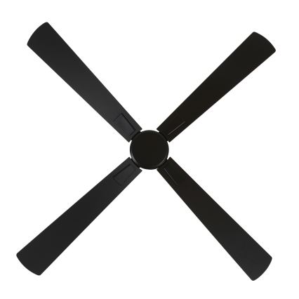 Lucci air 510523 - Stropní ventilátor AIRFUSION CLIMATE černá pr. 132 cm + dálkové ovládání