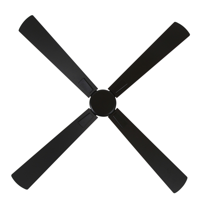 Lucci air 510523 - Stropní ventilátor AIRFUSION CLIMATE černá pr. 132 cm + dálkové ovládání