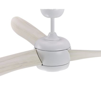 Lucci air 512911 - LED Stropní ventilátor AIRFUSION NORDIC LED/20W/230V dřevo/bílá + dálkové ovládání