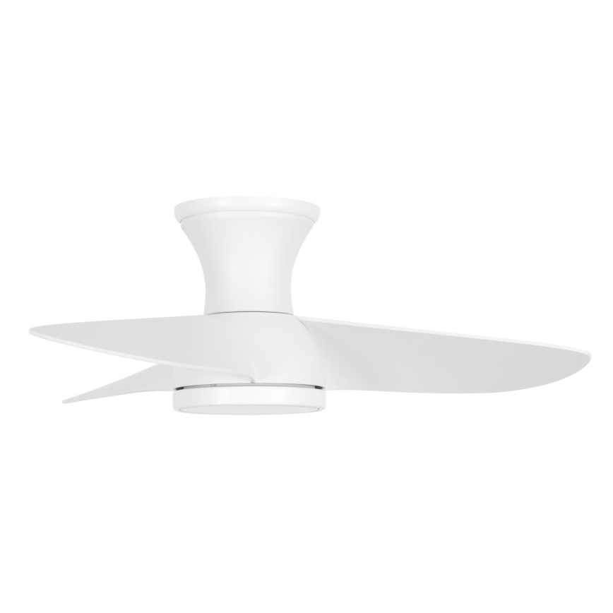Lucci Air 51307149 - LED Stmívatelný stropní ventilátor SYROS II LED/18W/230V 3000/4000/6000K pr. 76 cm bílá + dálkové ovládání