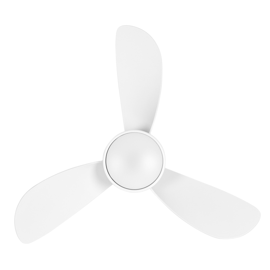 Lucci Air 51307149 - LED Stmívatelný stropní ventilátor SYROS II LED/18W/230V 3000/4000/6000K pr. 76 cm bílá + dálkové ovládání