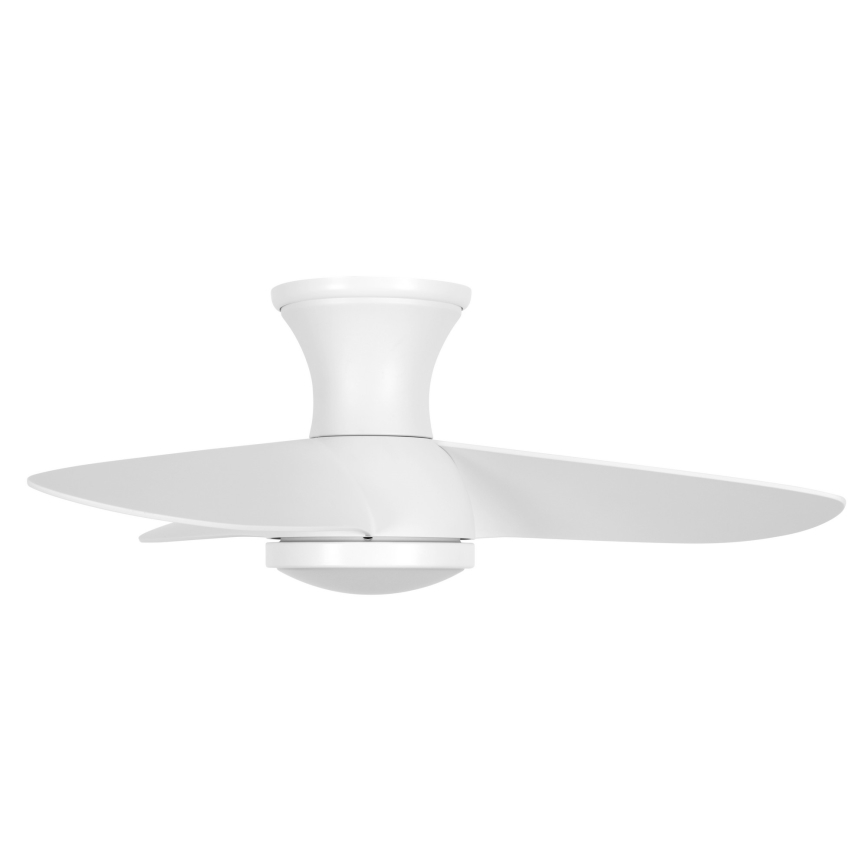 Lucci Air 51307149 - LED Stmívatelný stropní ventilátor SYROS II LED/18W/230V 3000/4000/6000K pr. 76 cm bílá + dálkové ovládání