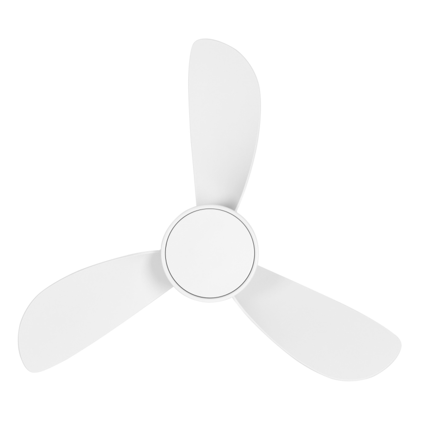 Lucci Air 51307149 - LED Stmívatelný stropní ventilátor SYROS II LED/18W/230V 3000/4000/6000K pr. 76 cm bílá + dálkové ovládání