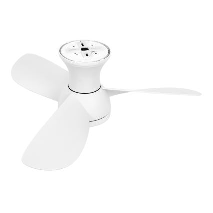 Lucci Air 51307149 - LED Stmívatelný stropní ventilátor SYROS II LED/18W/230V 3000/4000/6000K pr. 76 cm bílá + dálkové ovládání