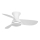 Lucci Air 51307149 - LED Stmívatelný stropní ventilátor SYROS II LED/18W/230V 3000/4000/6000K pr. 76 cm bílá + dálkové ovládání