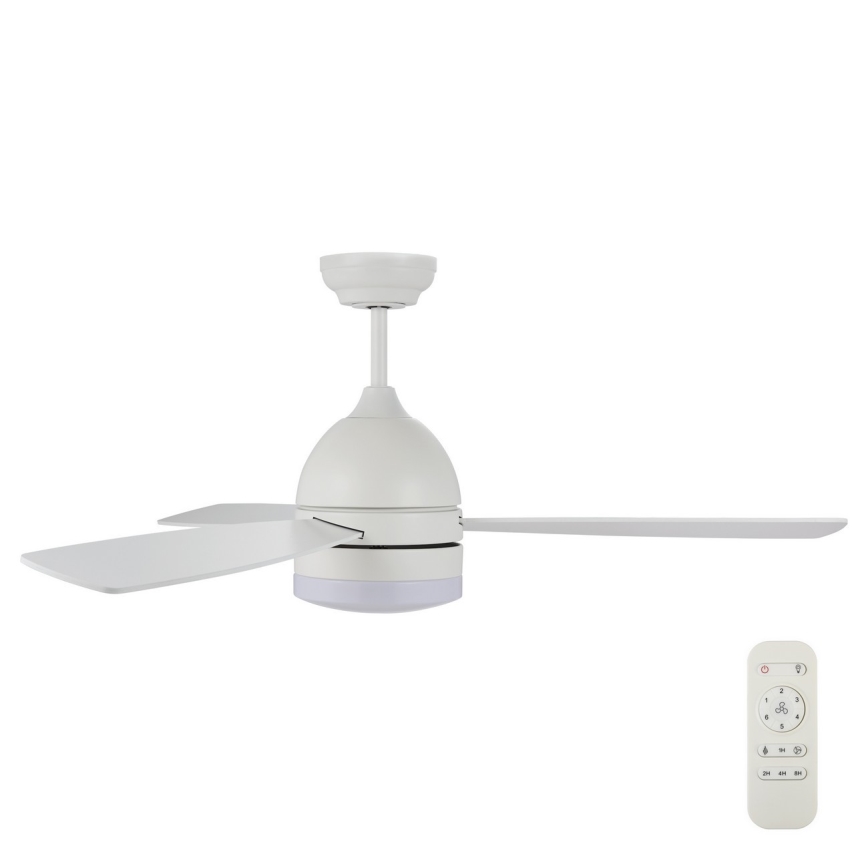 Lucci air 513075 - LED Stropní ventilátor VECTOR LED/25W/230V 3000/4200/6500K bílá pr. 122 cm + dálkové ovládání