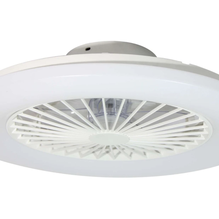 Lucci Air 513200 - LED Stmívatelné stropní svítidlo s ventilátorem OSLO LED/20W/230V 3000/4500/6500K bílá + dálkové ovládání