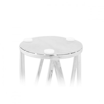 Lucerna FRAGIL 26 cm lesklý chrom/černá
