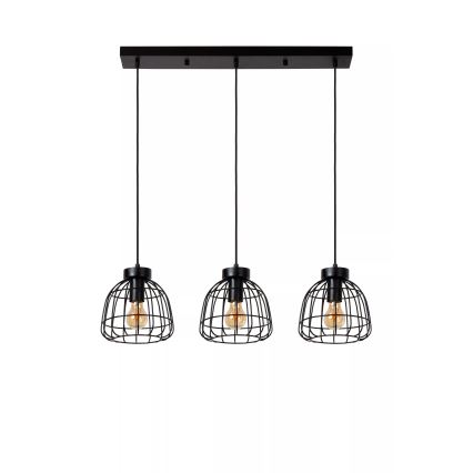 Lucide 00429/03/30 - Lustr na lanku FILOX 3xE27/40W/230V