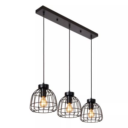 Lucide 00429/03/30 - Lustr na lanku FILOX 3xE27/40W/230V