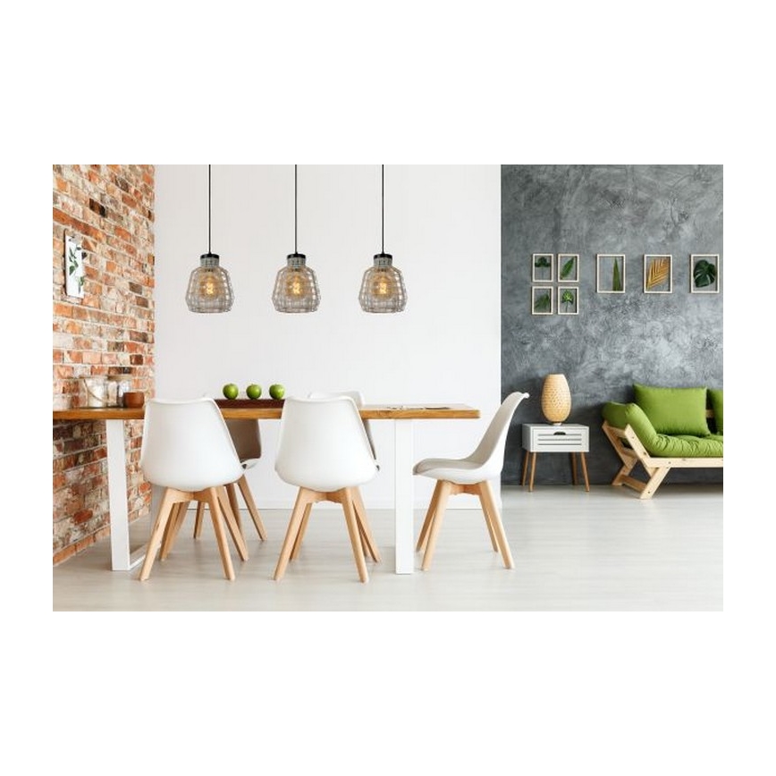 Lucide 02406/03/36 - Lustr na lanku FIONA 3xE27/60W/230V