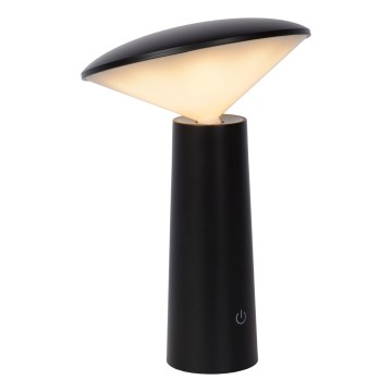 Lucide 02807/04/30 - LED Stmívatelná dotyková venkovní lampa JIVE LED/3W/3,7V USB 3000/4750/6500K IP44 1200 mAh černá
