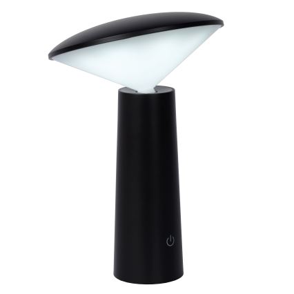 Lucide 02807/04/30 - LED Stmívatelná dotyková venkovní lampa JIVE LED/3W/3,7V USB 3000/4750/6500K IP44 1200 mAh černá