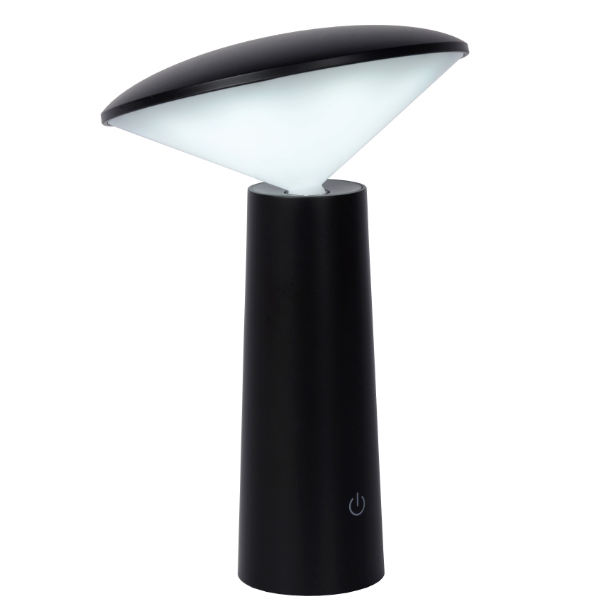 Lucide 02807/04/30 - LED Stmívatelná dotyková venkovní lampa JIVE LED/3W/3,7V USB 3000/4750/6500K IP44 1200 mAh černá