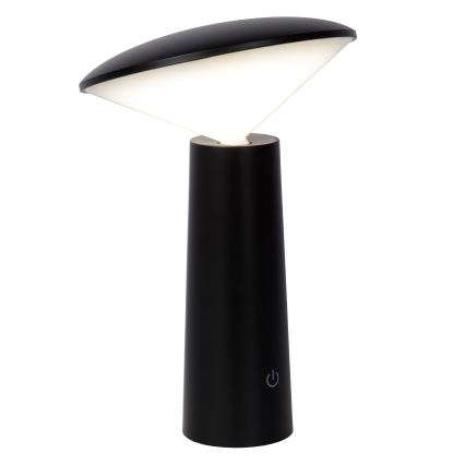 Lucide 02807/04/30 - LED Stmívatelná dotyková venkovní lampa JIVE LED/3W/3,7V USB 3000/4750/6500K IP44 1200 mAh černá