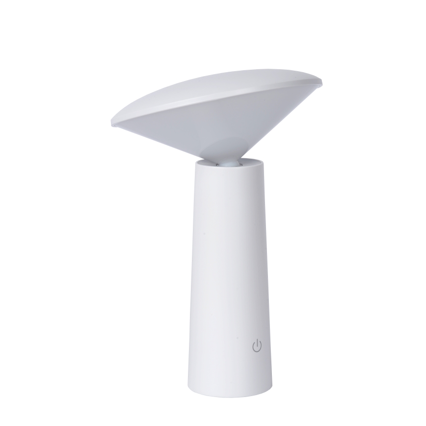 Lucide 02807/04/31 - LED Stmívatelná dotykový venkovní lampa JIVE LED/3W/3,7V USB 3000/4750/6500K IP44 1200 mAh bílá