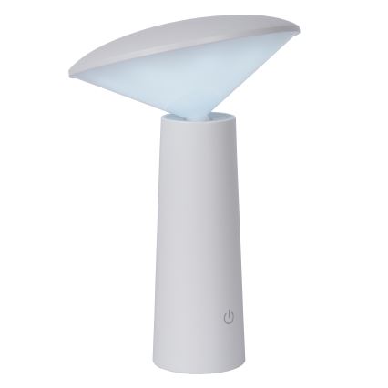 Lucide 02807/04/31 - LED Stmívatelná dotykový venkovní lampa JIVE LED/3W/3,7V USB 3000/4750/6500K IP44 1200 mAh bílá